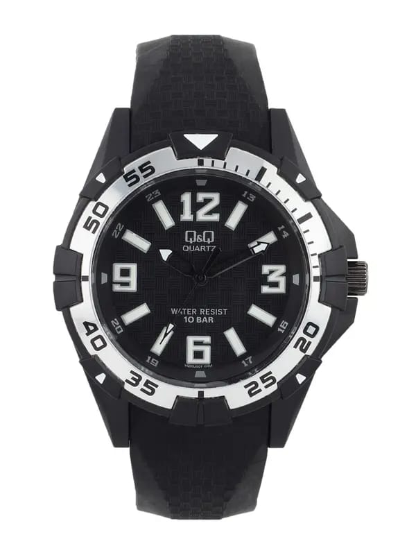 Q&Q Men Black Analog Watch