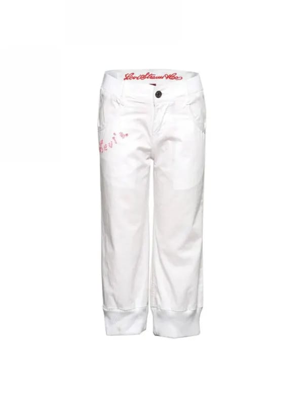 Levis Kids Girls Alicia White Capris