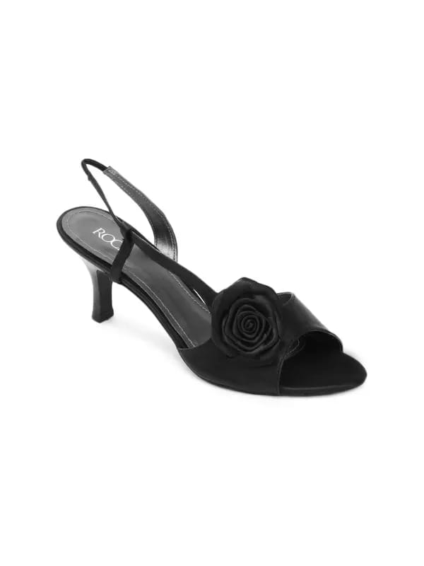 Rocia Women Black Heels