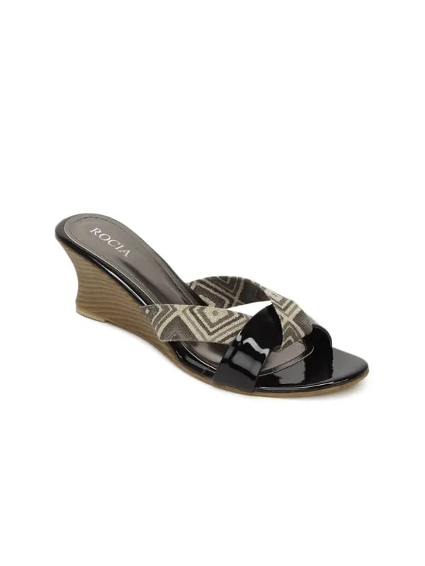 Rocia Women Black Wedges
