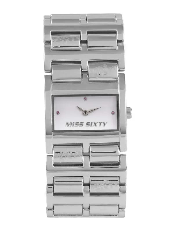 Miss Sixty Silver Dial Watch