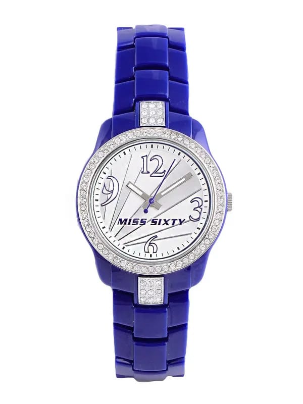Miss Sixty Silver Dial Watch