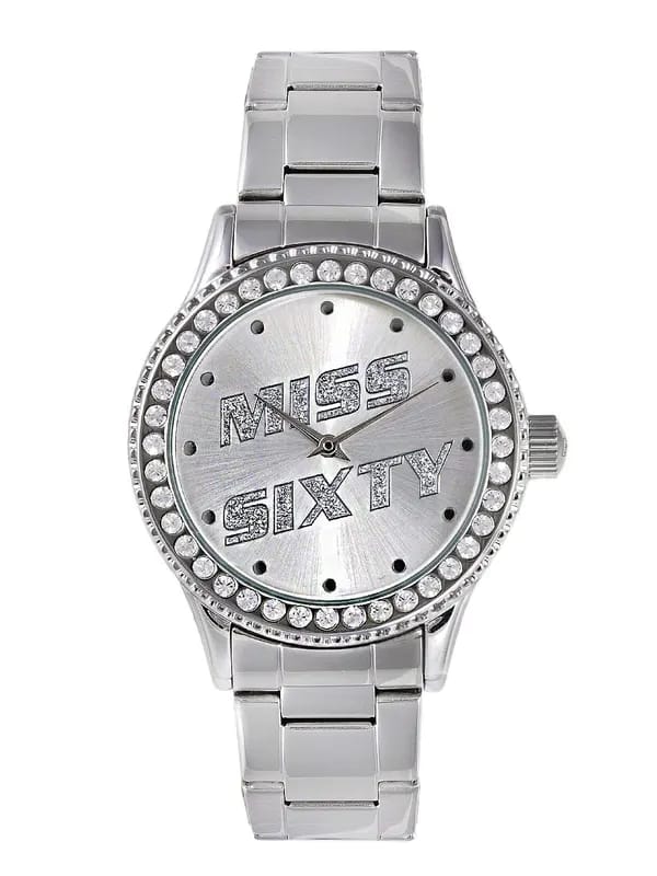 Miss Sixty Silver Dial Watch