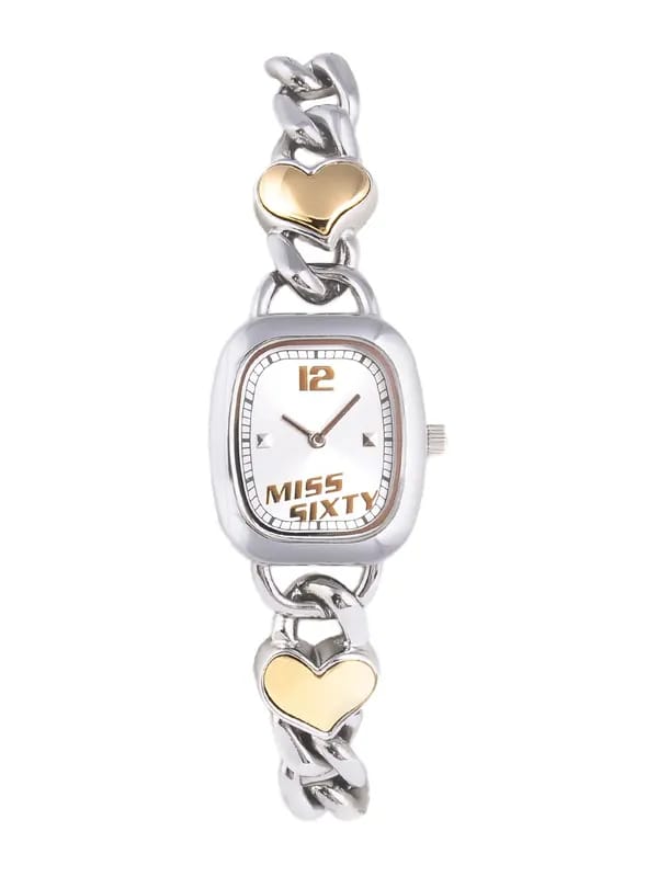 Miss Sixty Silver Dial Watch