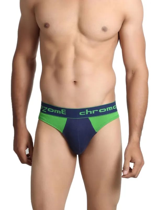 Chromozome Men Ink Blue Briefs