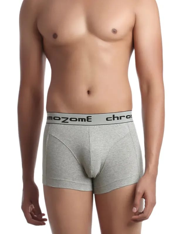 Chromozome Men Grey Melange Trunks