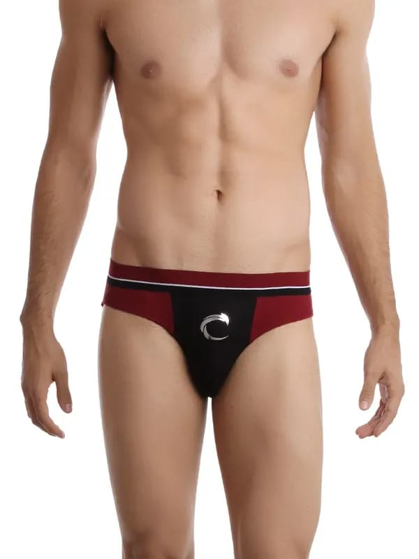 Chromozome Men Red & Black Brief