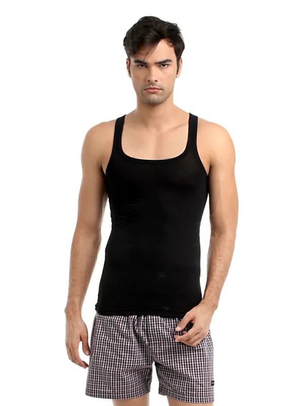 Chromozome Men Black Fashion Vest