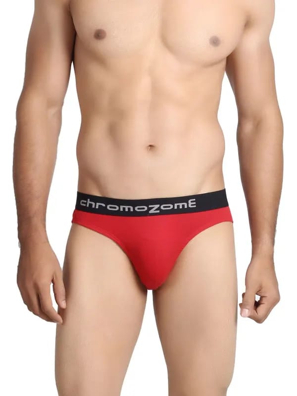 Chromozome Men Red Briefs