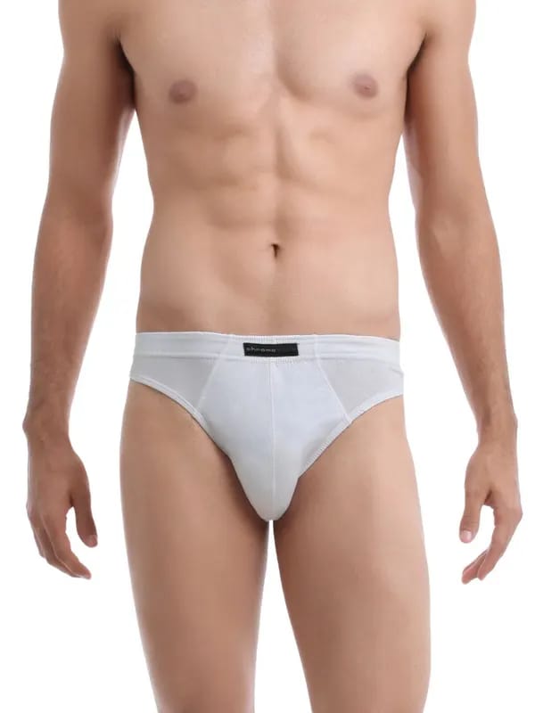 Chromozome Men White Pack of 2 Briefs