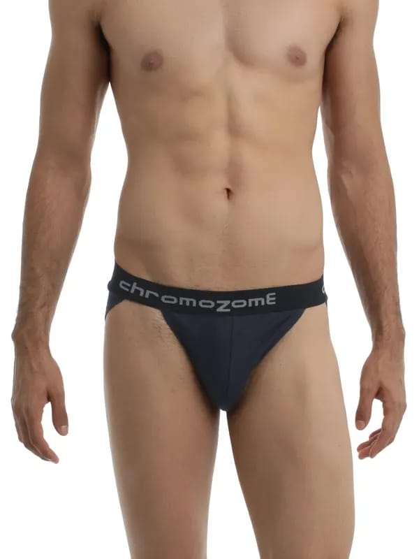 Chromozome Men Navy Blue Brief