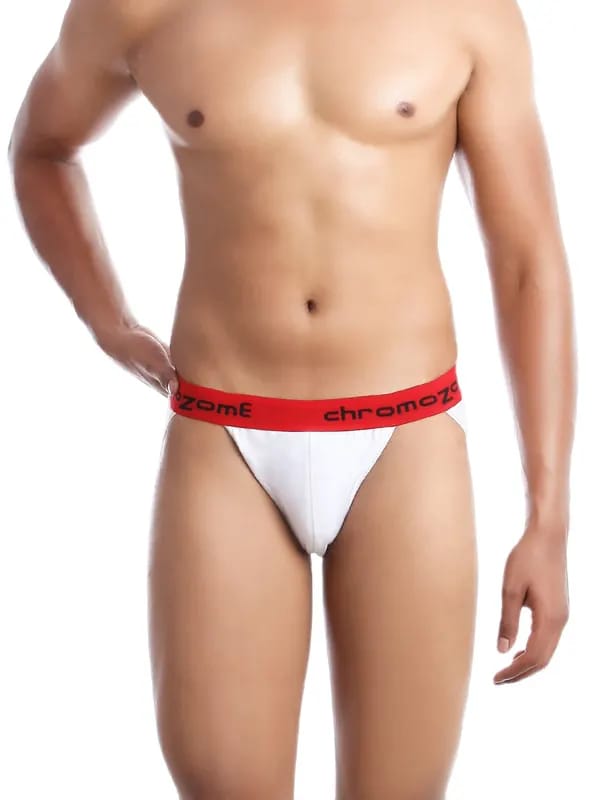 Chromozome Men White Briefs