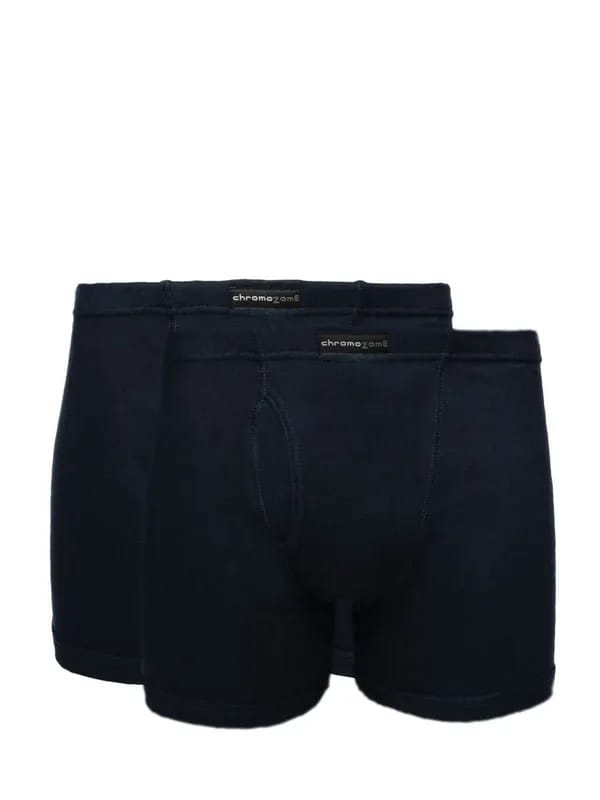 Chromozome Men Pack of Two Blue Trunks
