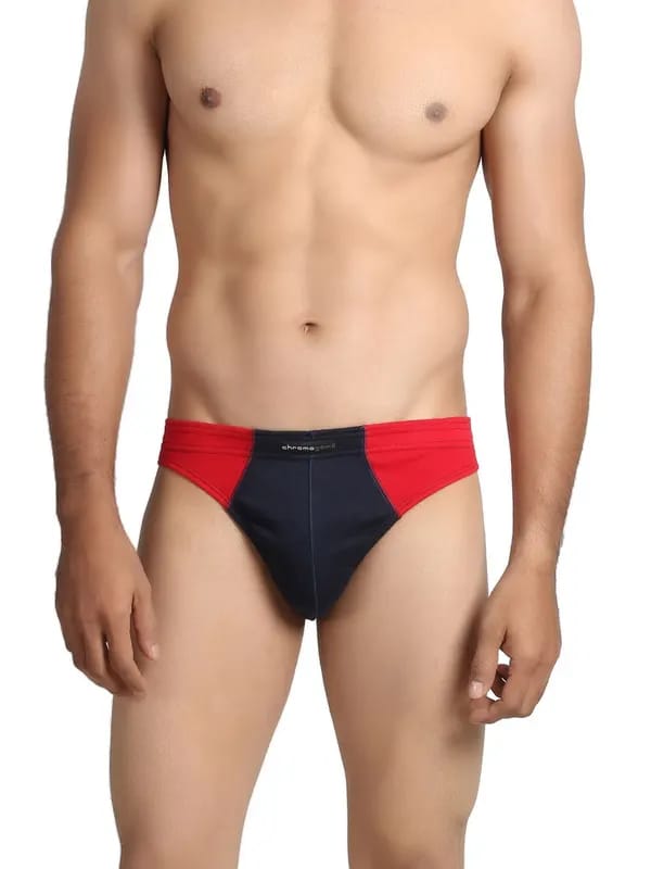 Chromozome Men Navy Blue Brief