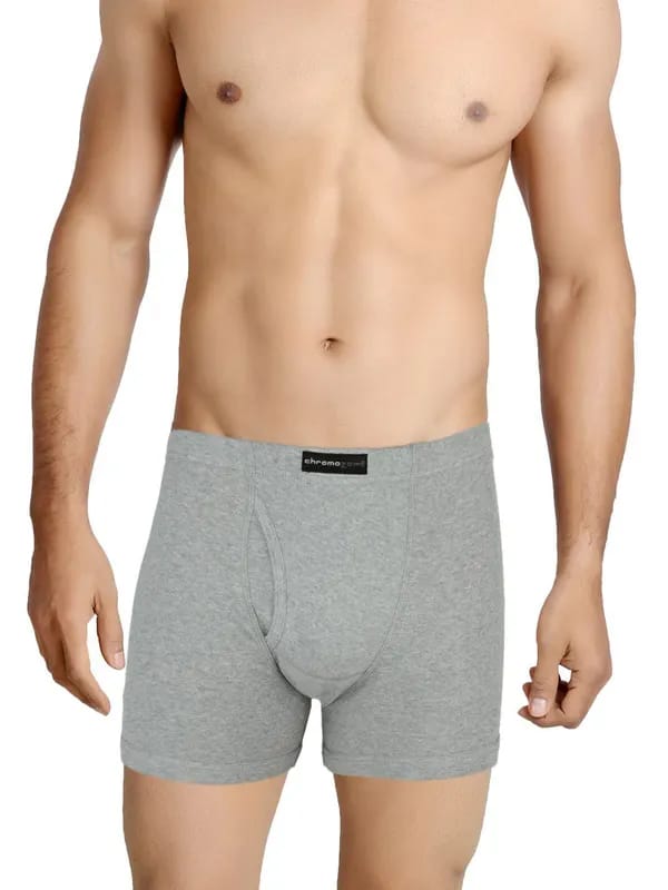 Chromozome Men Grey Melange Trunks