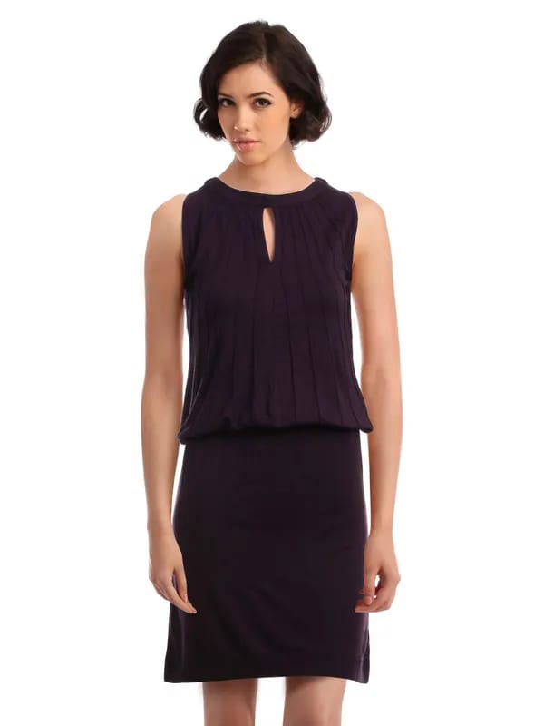 Latin Quarters Women Purple Dress