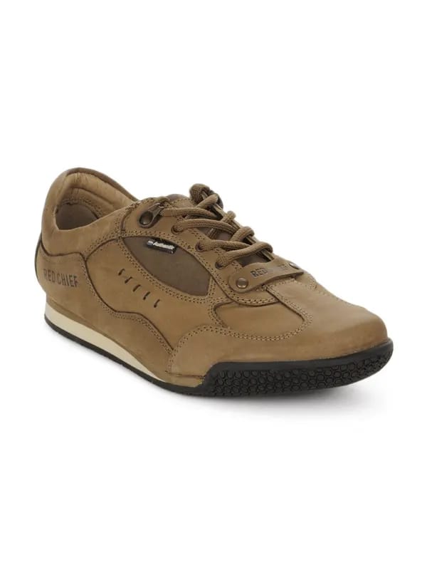 Red Chief Men Brown Shoes