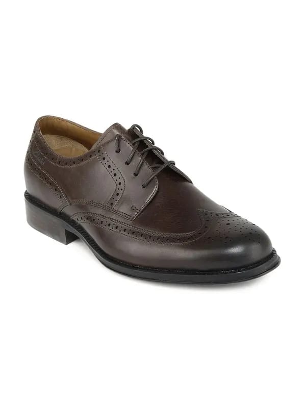 Clarks Men Dino Limit Brown Formal Shoes
