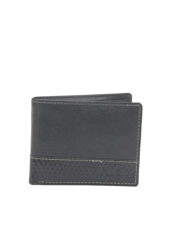 New Hide Men Black Wallet