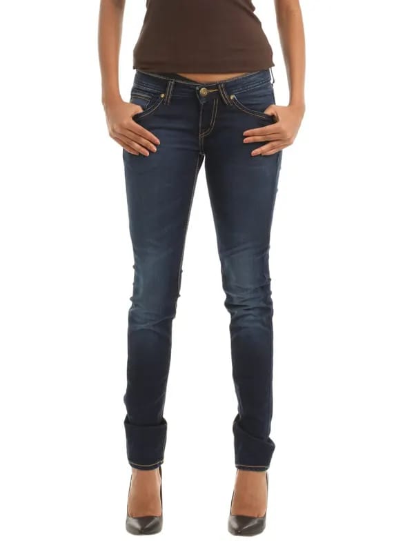 Lee Womens Blue Maxi Fit Jeans