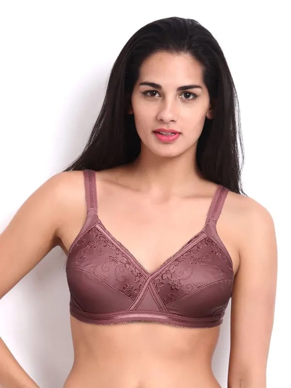 Enamor Brownish Pink Full Figure Bra FB09