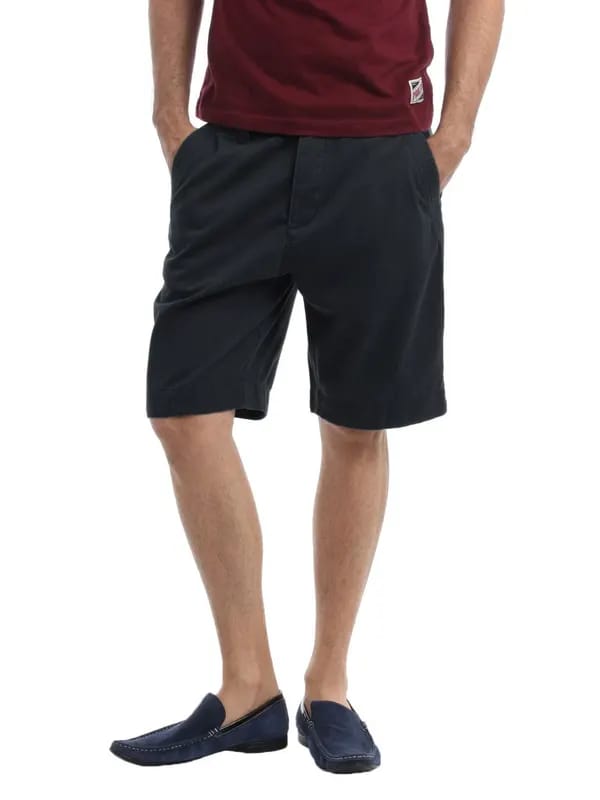 Myntra Men Navy Blue Shorts