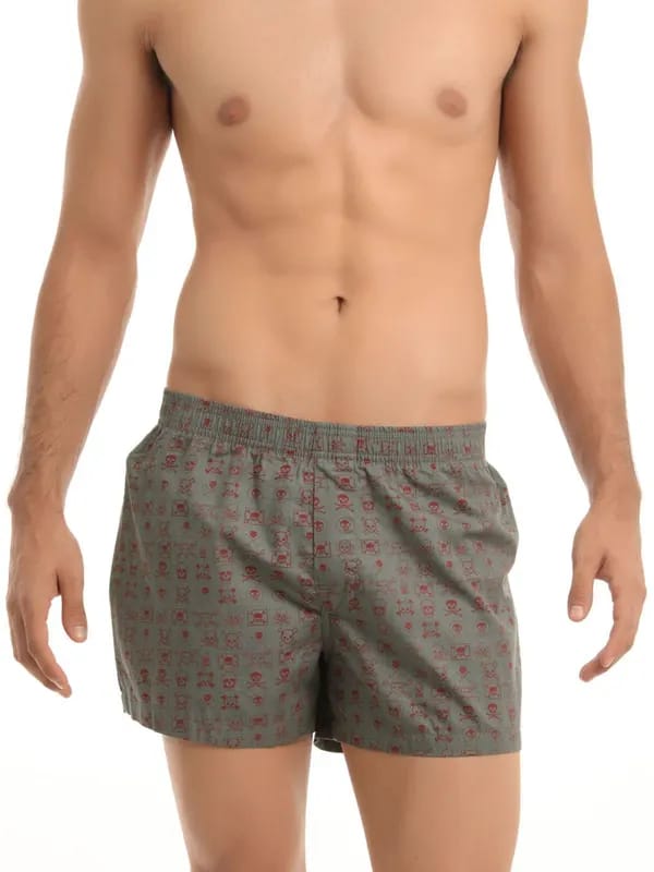 Myntra Grey Printed Boxers