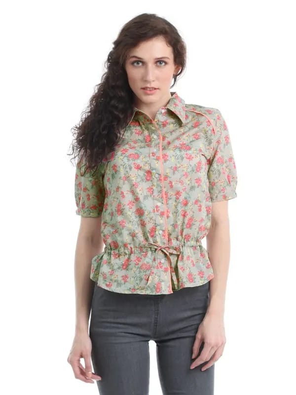 Myntra Women Grey Top