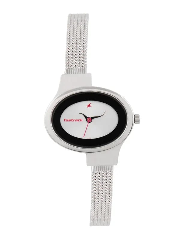 Fastrack Women White Dial Watch N6015sm01
