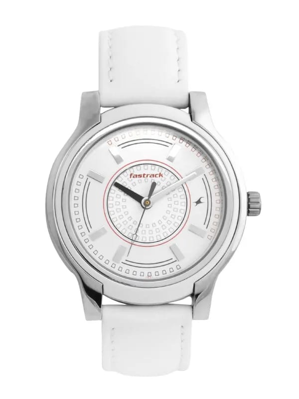 Fastrack Women Sliver Dial Watch