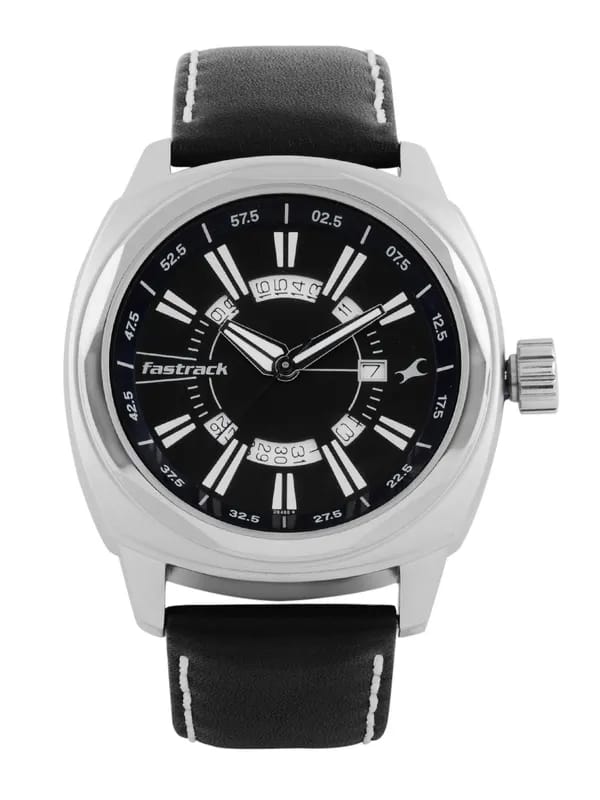 Fastrack Men Black Dial Watch