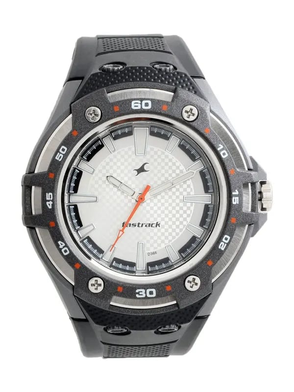 Fastrack Men Silver Dial Watch