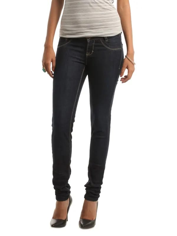 Wrangler Women Navy Blue Jeggings