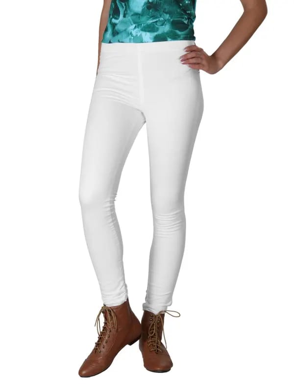 Kraus Jeans Women White Leggings