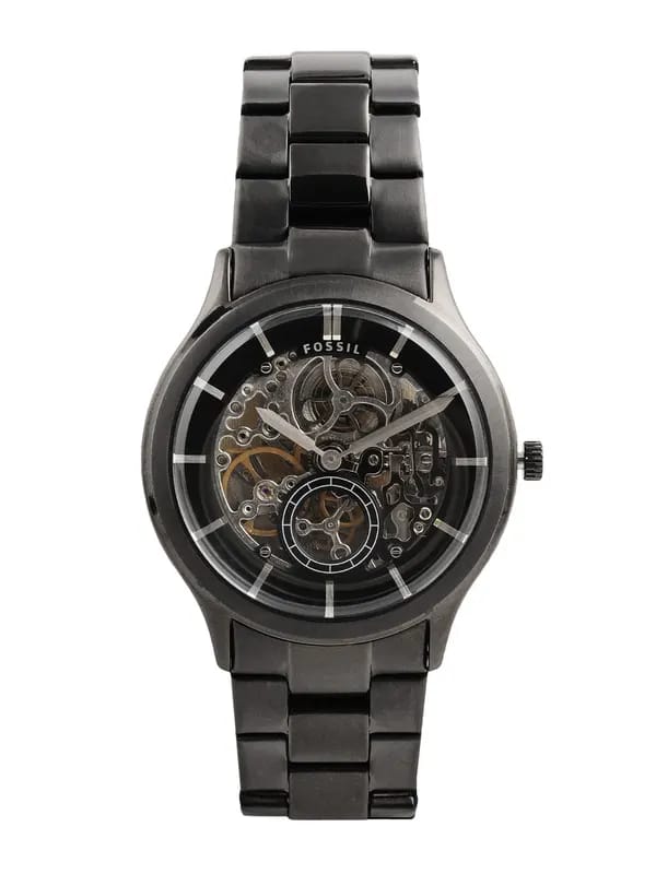 Fossil Men Black Dial Chronograph Watch ME3022