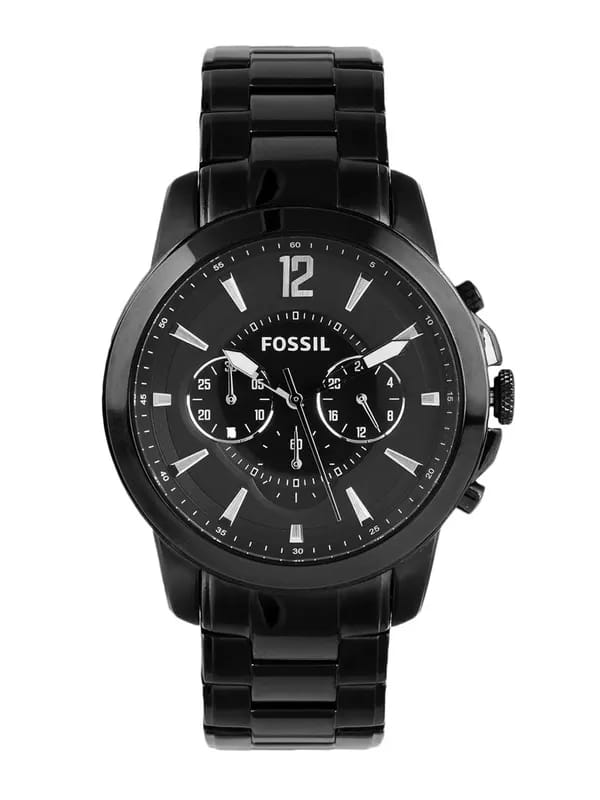 Fossil Men Black Dial Chronograph Watch FS4723