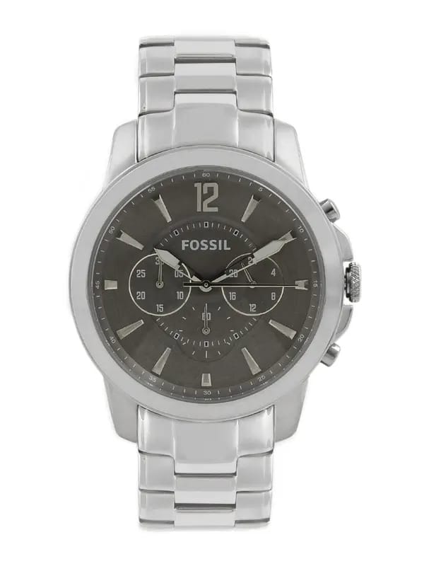 Fossil Men Grey Dial Chronograph Watch FS4584