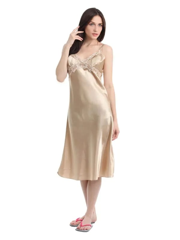 Bwitch Golden Coloured Nightdress