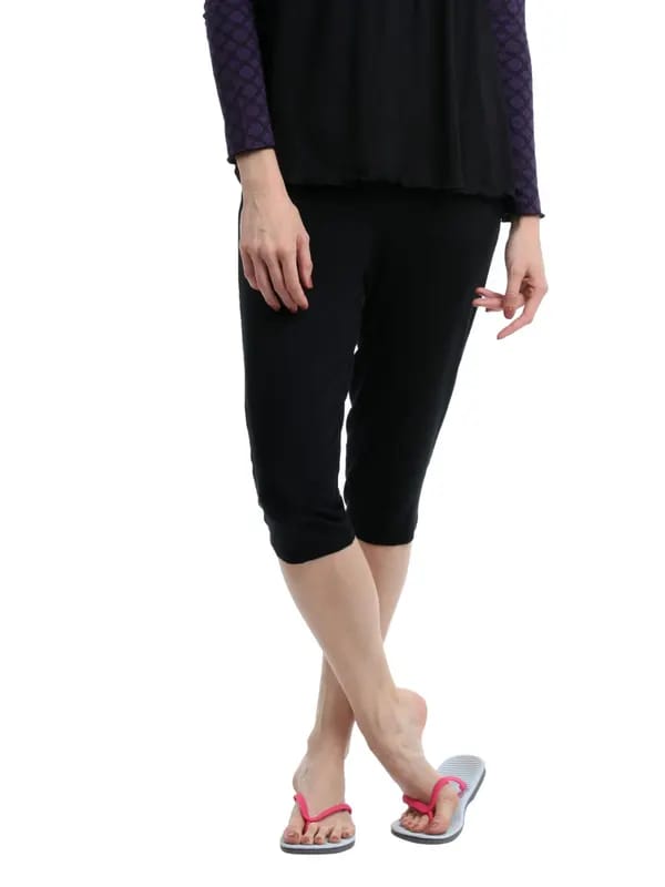 Inaya Women Black Lounge Pants
