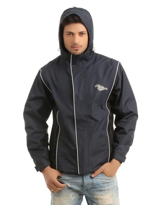 Just Natural Unisex Navy Blue Jacket