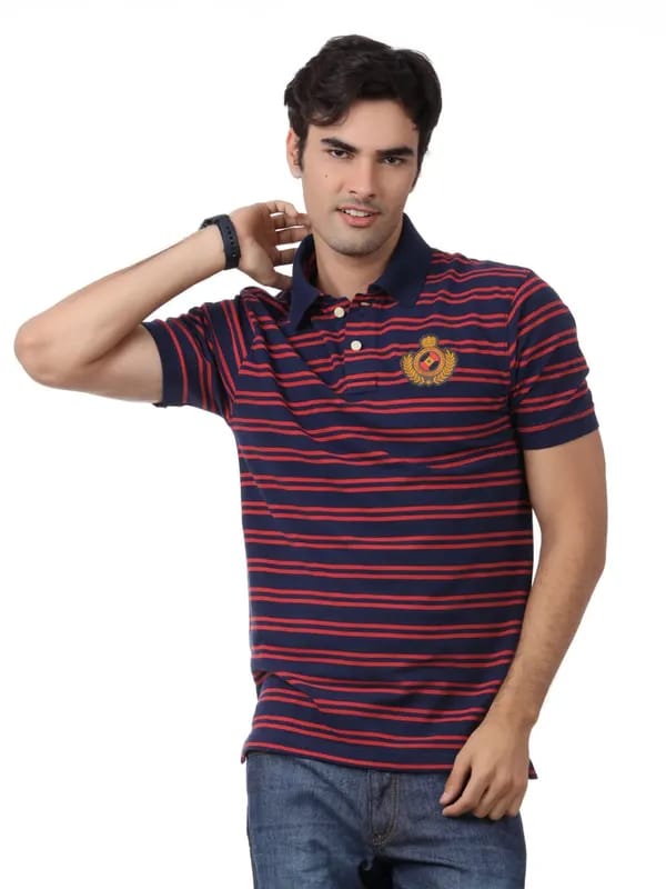 Myntra Men Navy Blue T-shirt