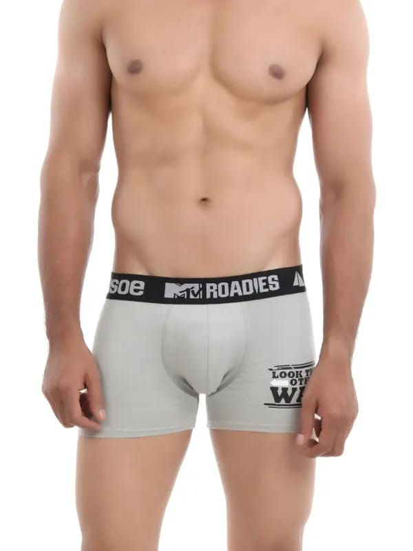 Crusoe Men Grey Boxer Briefs