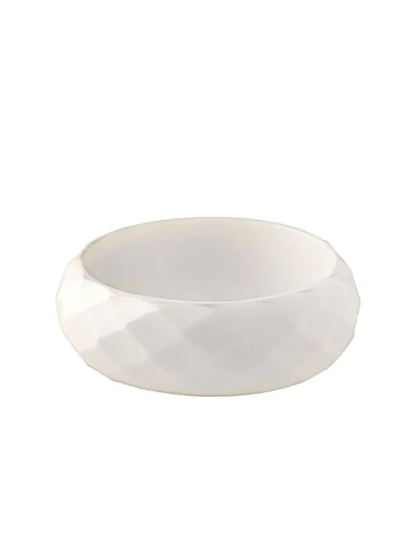 ToniQ Women Off White Bangle