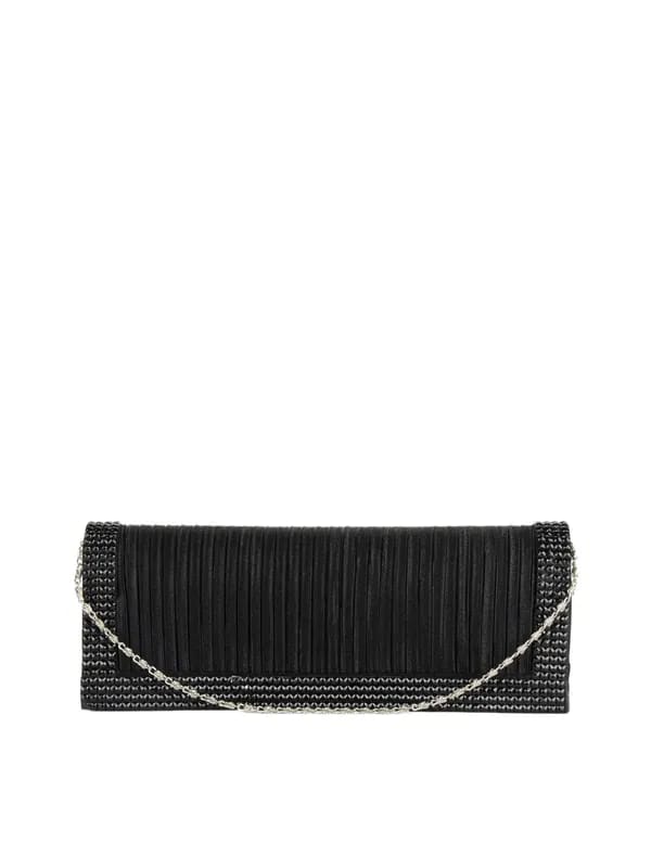 ToniQ Women Black Clutch