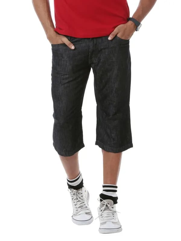 Pepe Jeans Men Grey 3/4 Length Pants