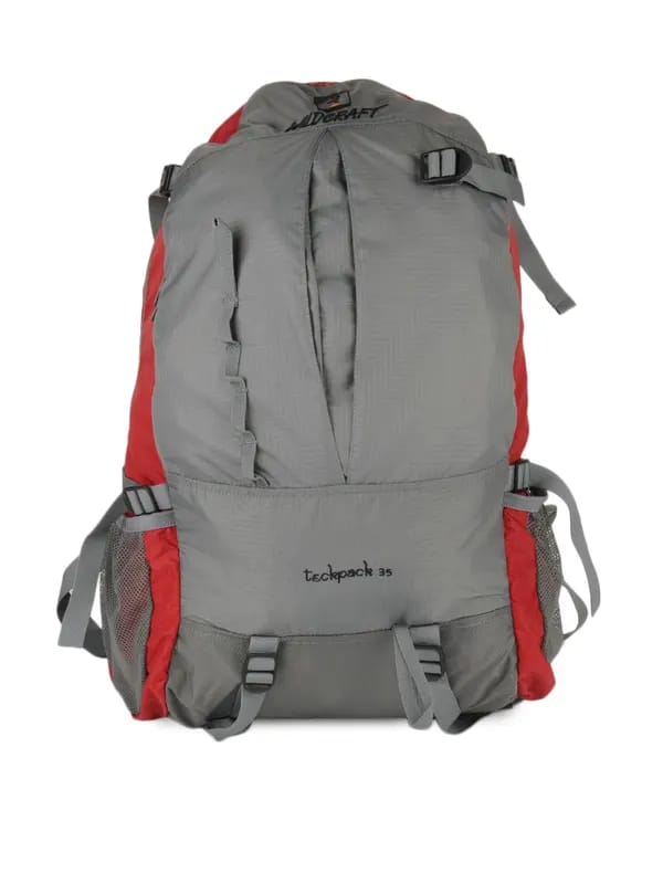 Wildcraft Unisex Red & Grey Techpack 35 Rucksack