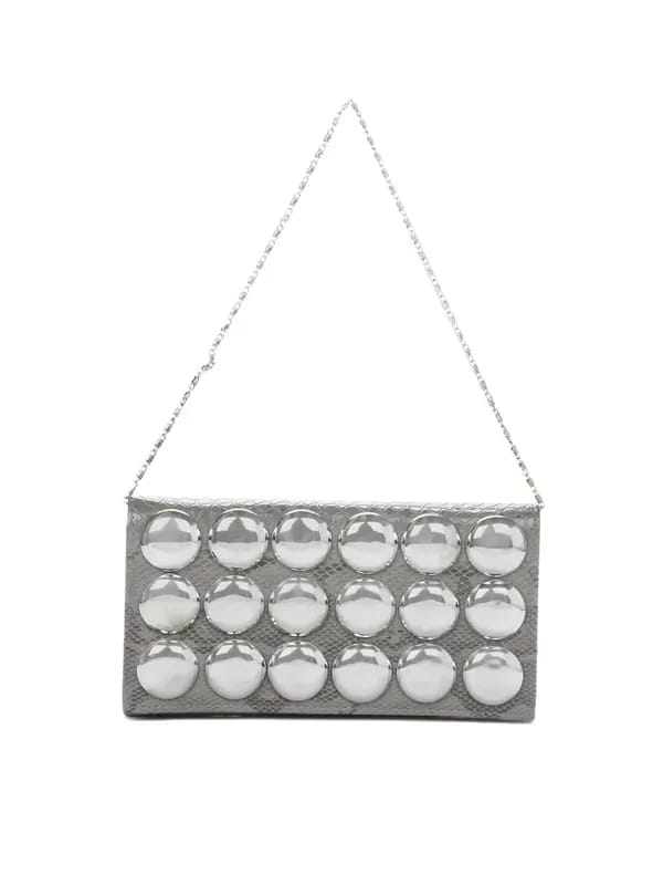 Mod'acc Women Grey Clutch