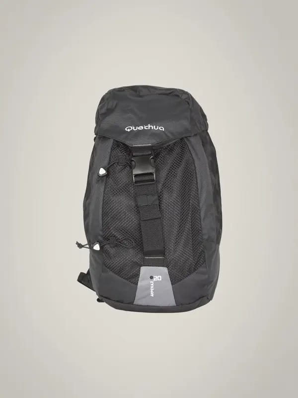 Quechua Unisex Arpenaz Black Backpack