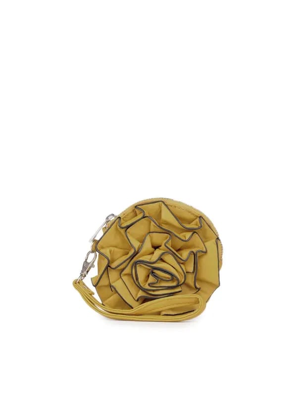 Mod'acc Women Mustard Clutch