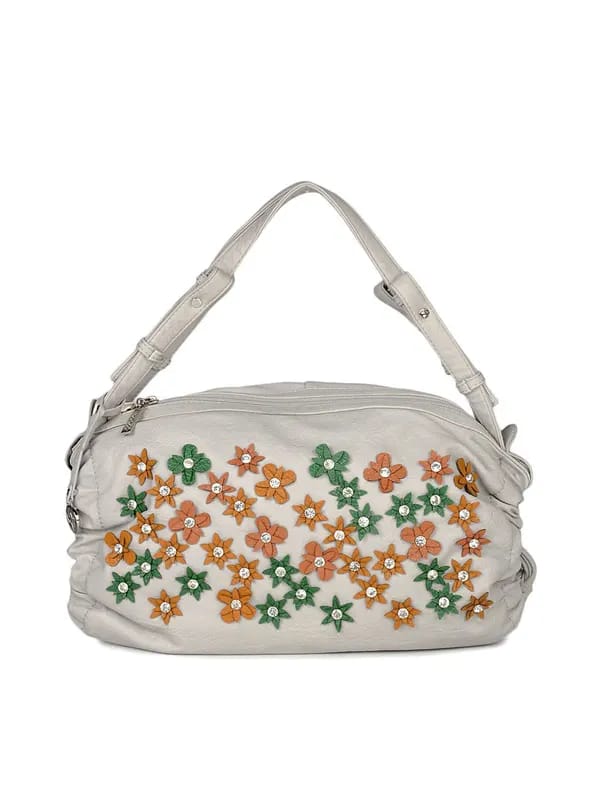 Mod'acc Women Grey Handbag